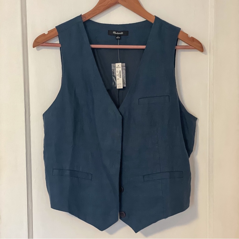 Madewell Sleeveless Vest NWT